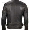 mens dark brown leather