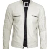 mens cafe racer leather jacket