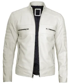 mens cafe racer leather jacket