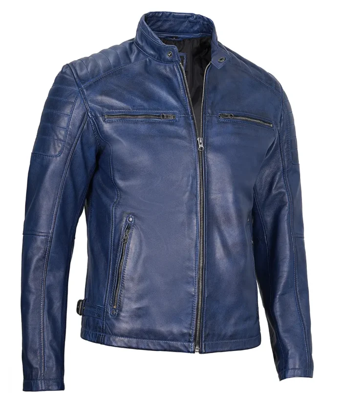 mens_blue_cafe_racer_leather_jacket