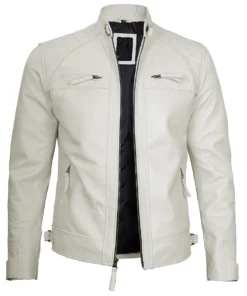 White_Cafe_Racer_Leather_Jacket